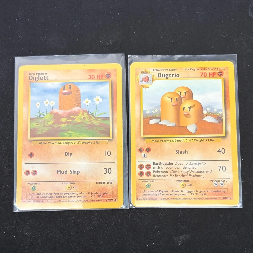 Pokemon Base Set Common Card Lot 3